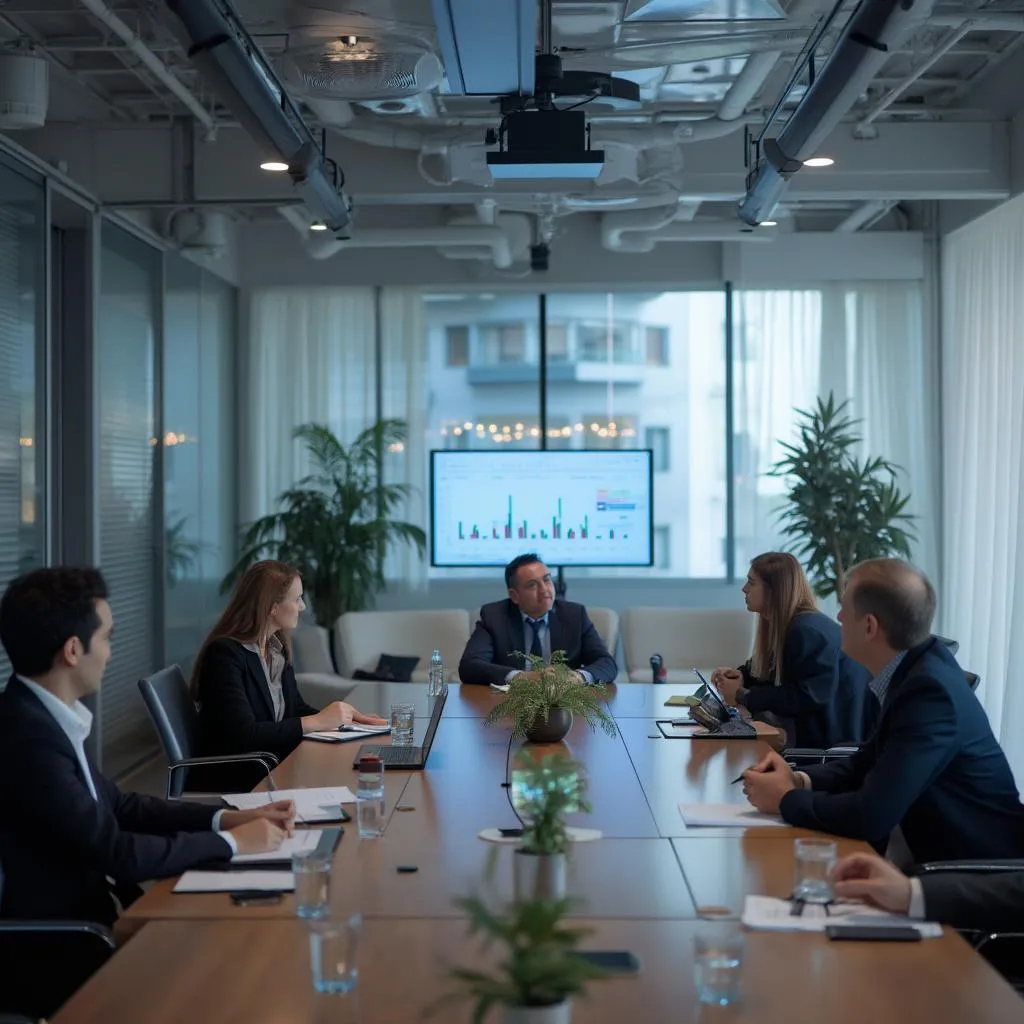Reunión con clientes