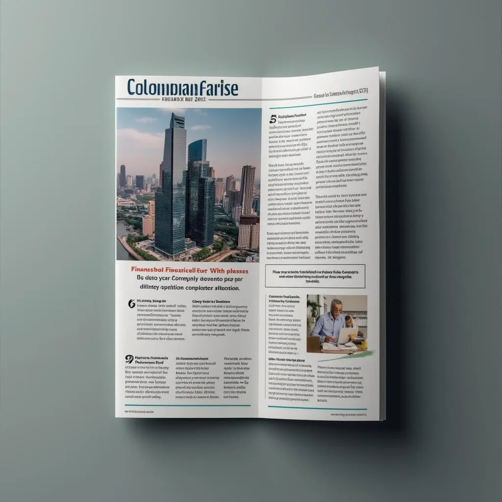 Artículo en revista financiera